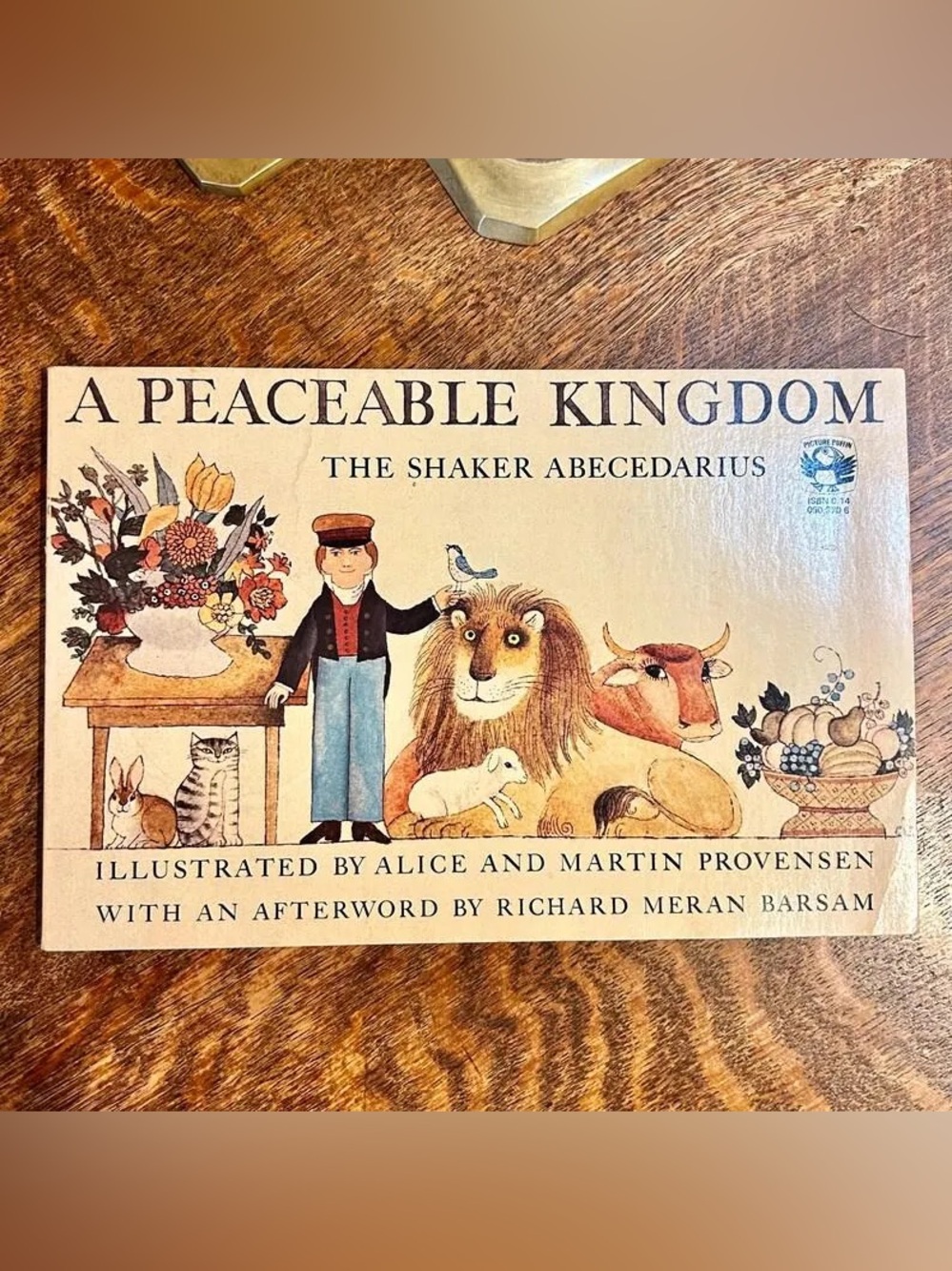 Children’s Book A Peaceable Kingdom The Shaker Abecedarius